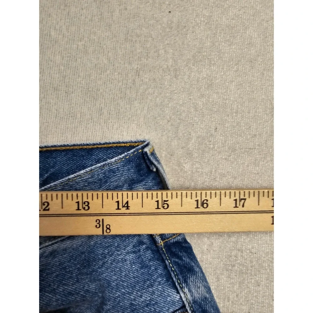Levis 501 Anniversary Edition 150 Years Straight Leg‎ Blue Jeans Mens 30x31
